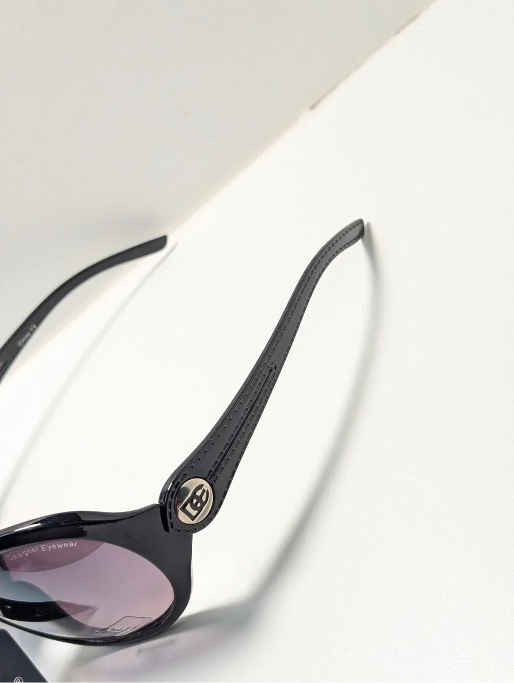 Designer Eyewear Purple UV Black Oversized Cat Eye Women’s Fashion Sunglasses